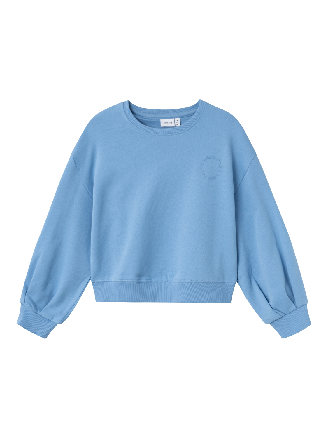 NKFKULUNE Sweatshirts - Silver Lake Blue