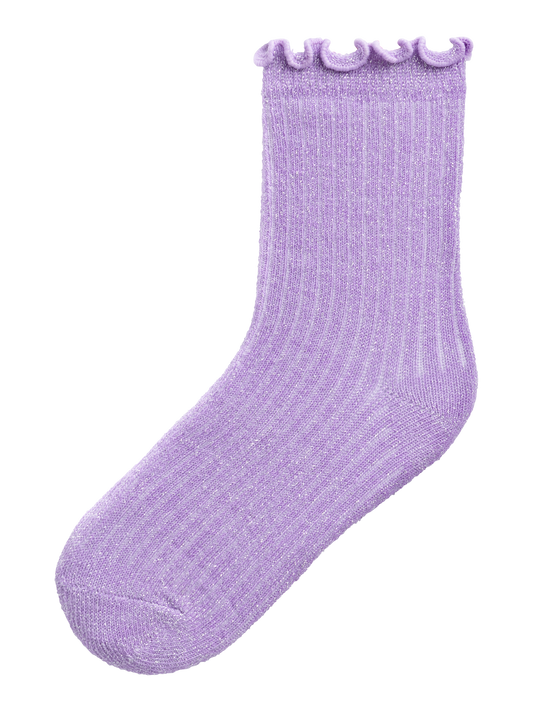 NMFJANNA Socks - Purple Rose