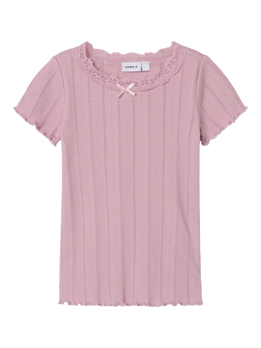 NMFFREDA T-Shirts & Tops - Keepsake Lilac