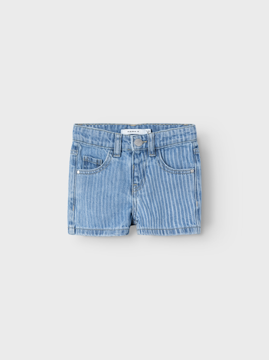 NMFROSE Shorts - Light Blue Denim