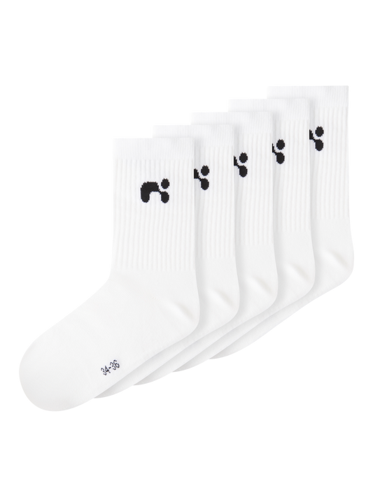 NKNLARIS Socks - Bright White