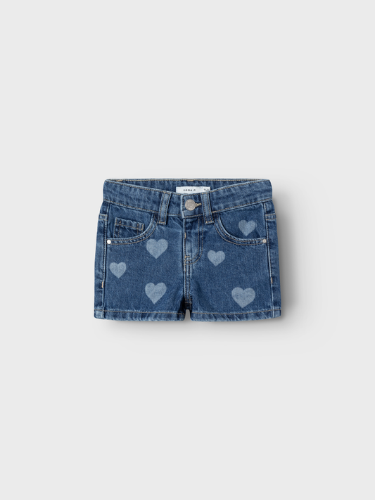 NMFROSE Shorts - Denim Blue