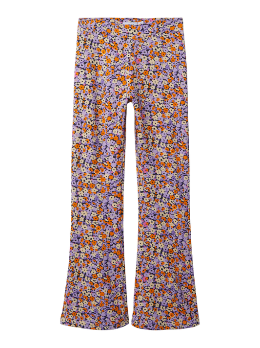 NKFHYSIGNE Trousers - Bougainvillea