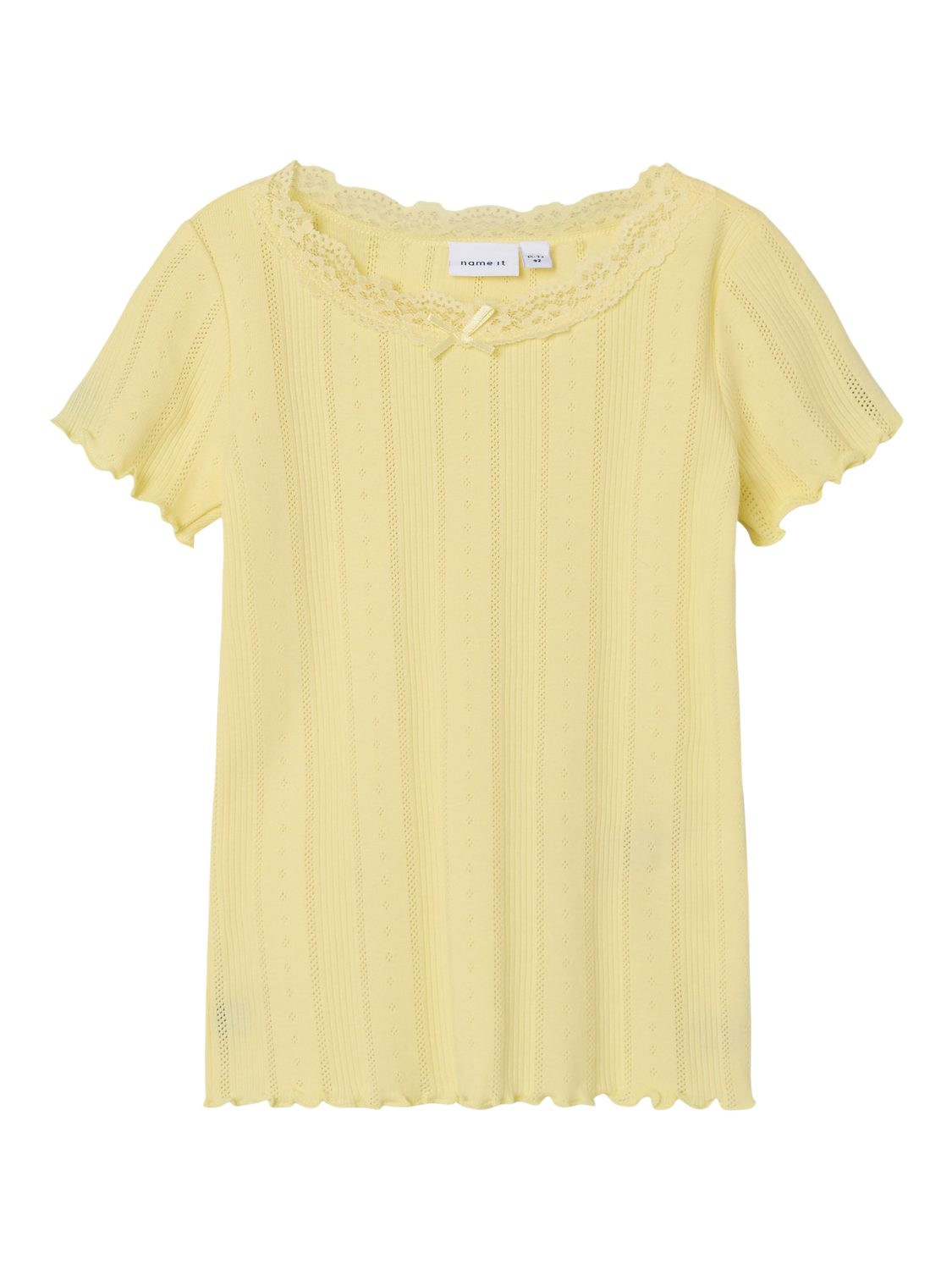 NMFFREDA T-Shirts & Tops - Pastel Yellow