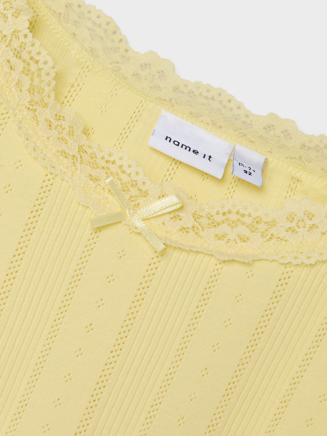 NMFFREDA T-Shirts & Tops - Pastel Yellow