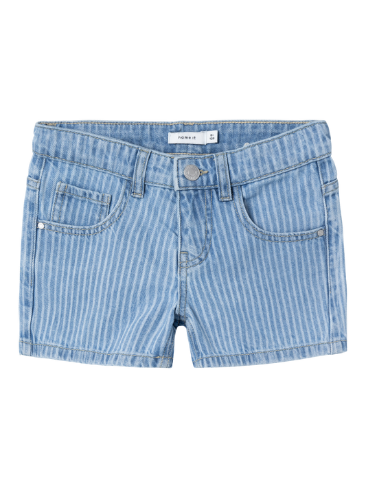 NKFROSE Shorts - Light Blue Denim