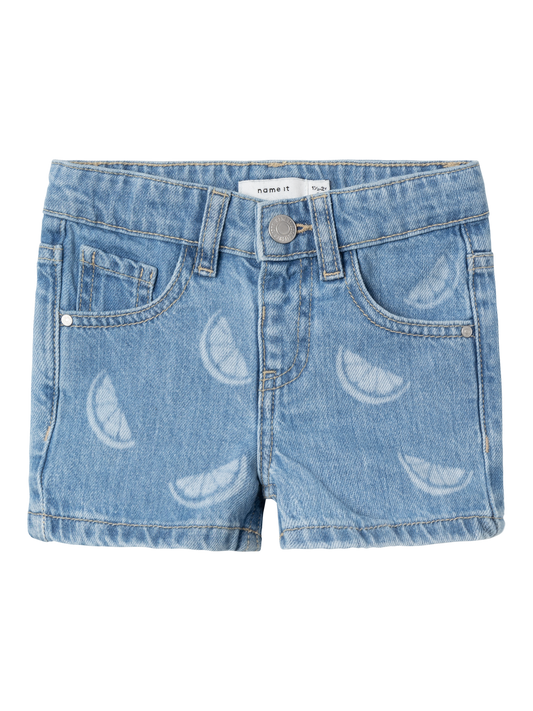 NMFROSE Shorts - Denim Blue