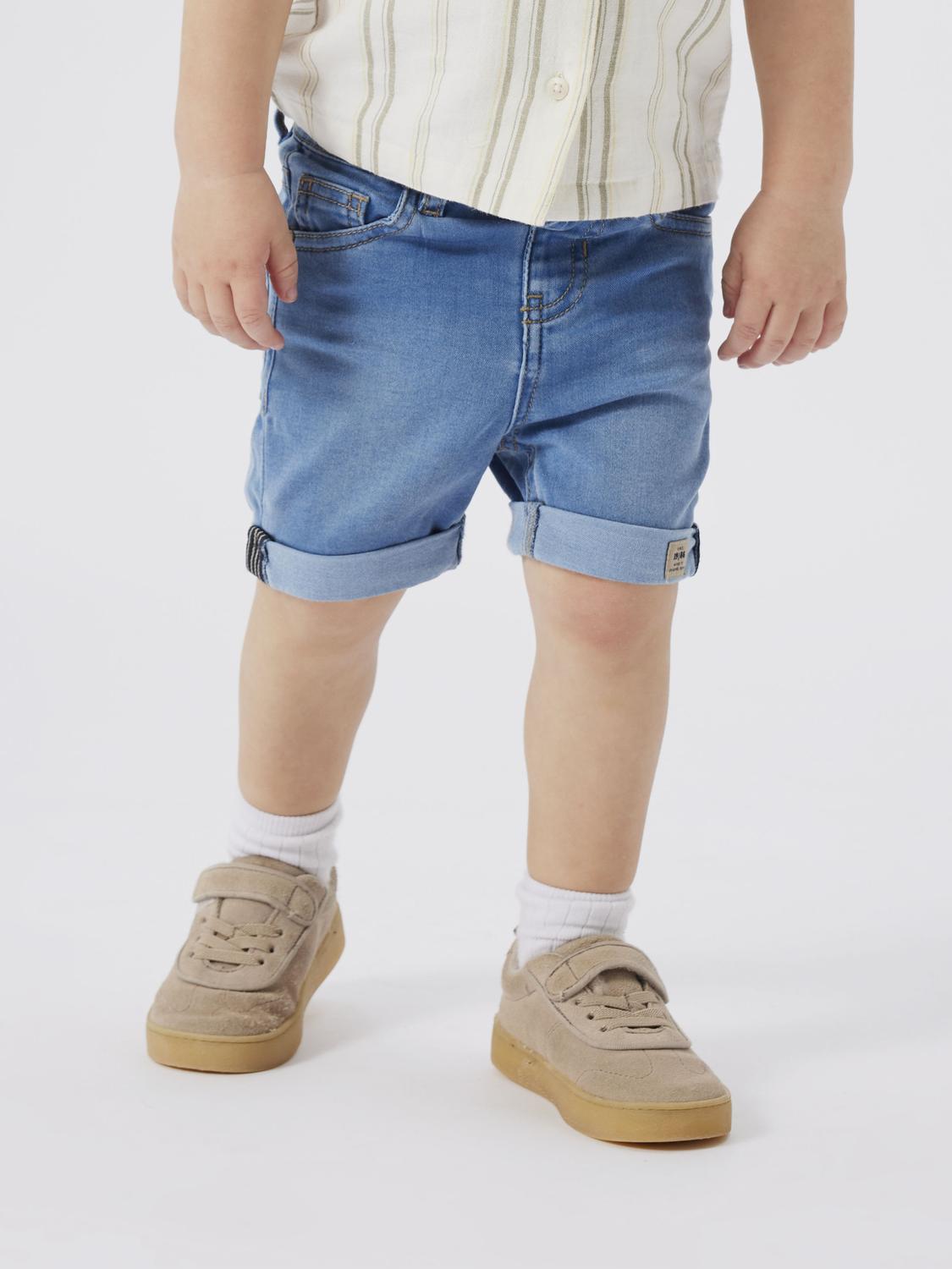 NMMSILAS Shorts - Light Blue Denim