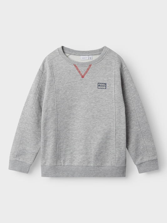 NKMLORE Sweatshirt - Grey Melange