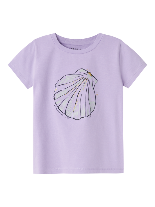 NMFJELIS T-Shirts & Tops - Purple Rose