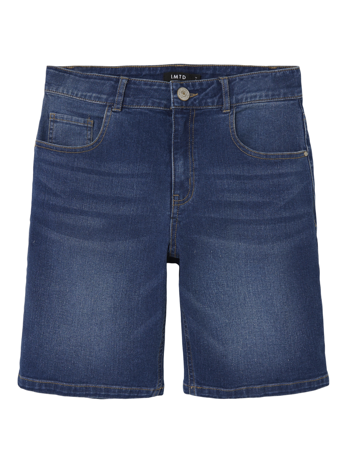 NLMTEPPE Shorts - Medium Blue Denim