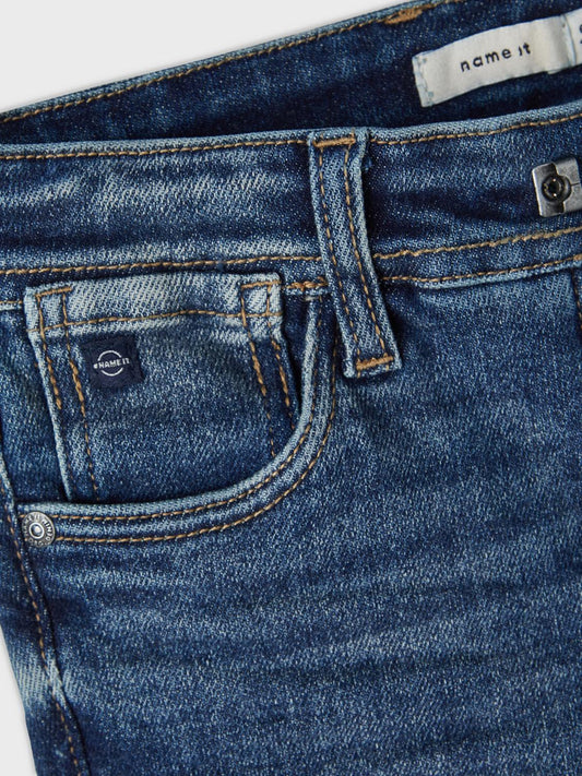 NKMTHEO Jeans - Dark Blue Denim