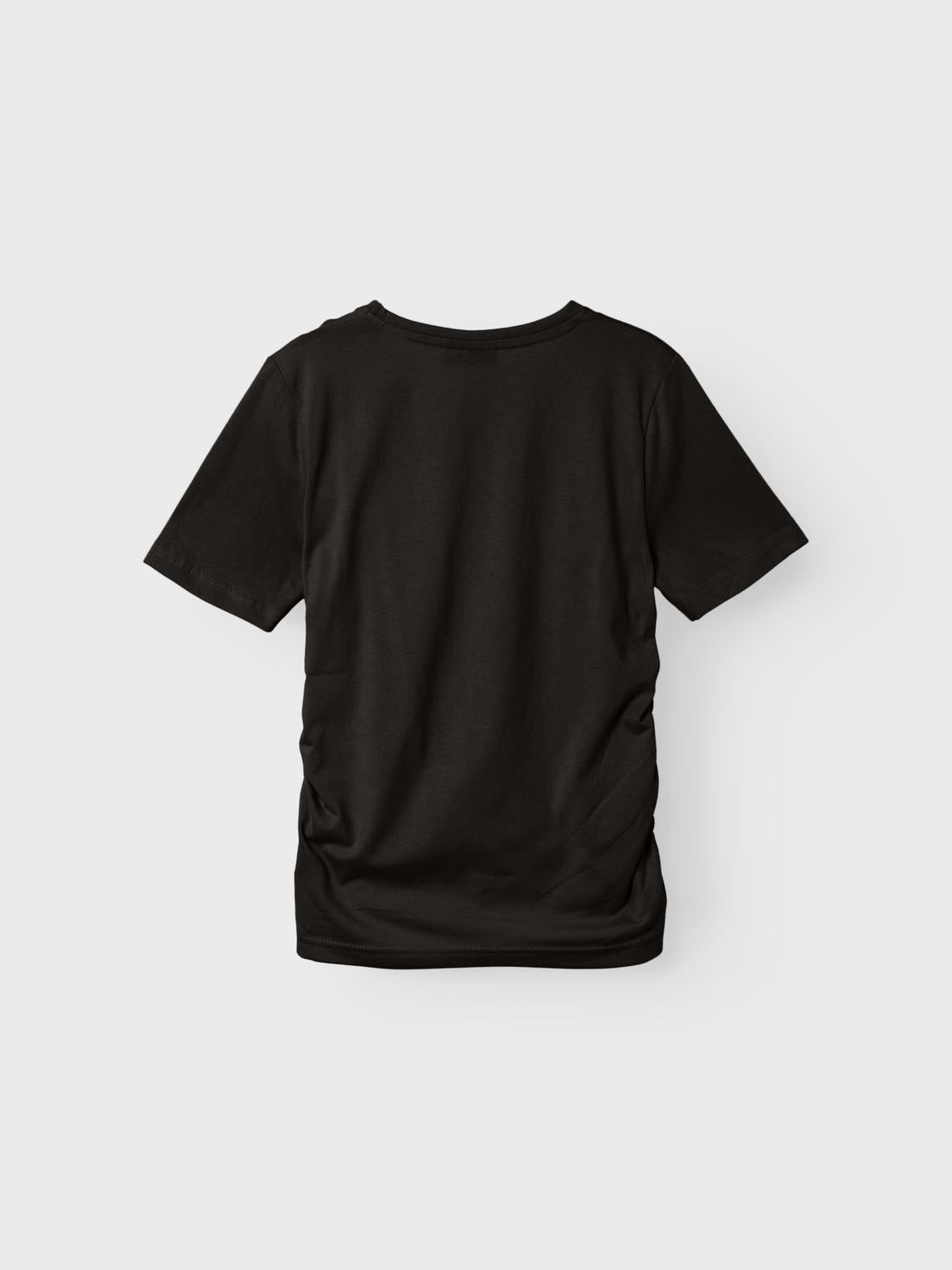 NLFNOVEGAT T-Shirts & Tops - Black