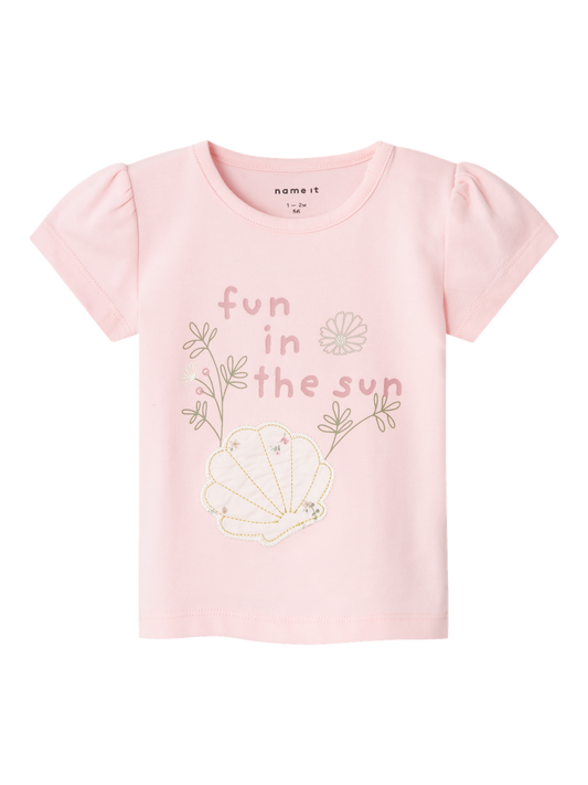 NBFJILLINA T-Shirts & Tops - Parfait Pink