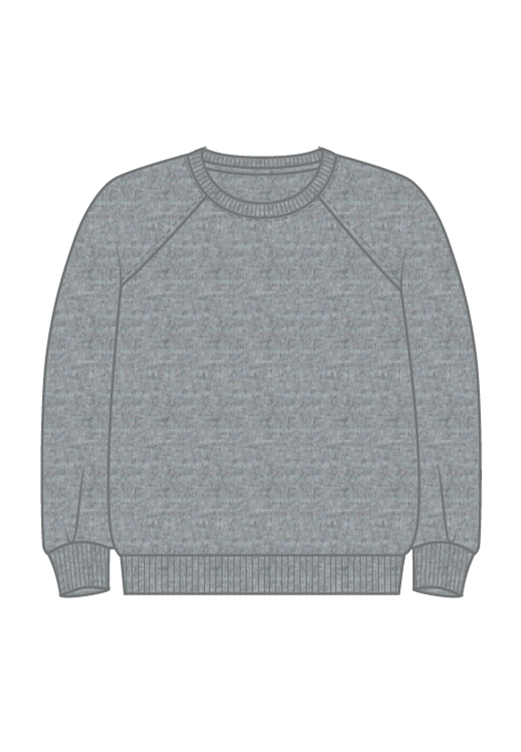 NMMOHANS Sweatshirt - Grey Melange