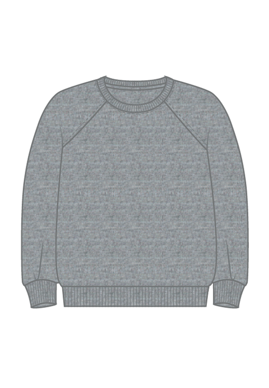 NMMOHANS Sweatshirt - Grey Melange