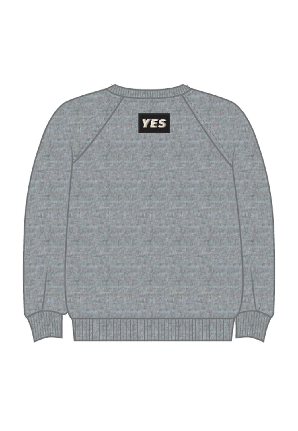 NMMOHANS Sweatshirt - Grey Melange