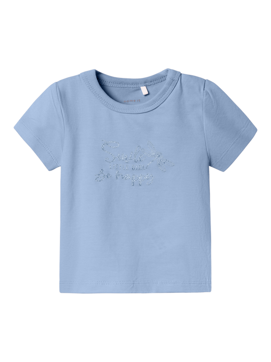 NBFHULINE T-Shirts & Tops - Chambray Blue