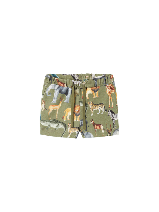 NBMJASEN Shorts - Oil Green