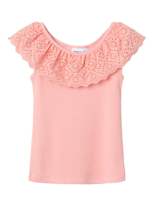 NMFHELIANAY T-Shirts & Tops - Apricot Blush