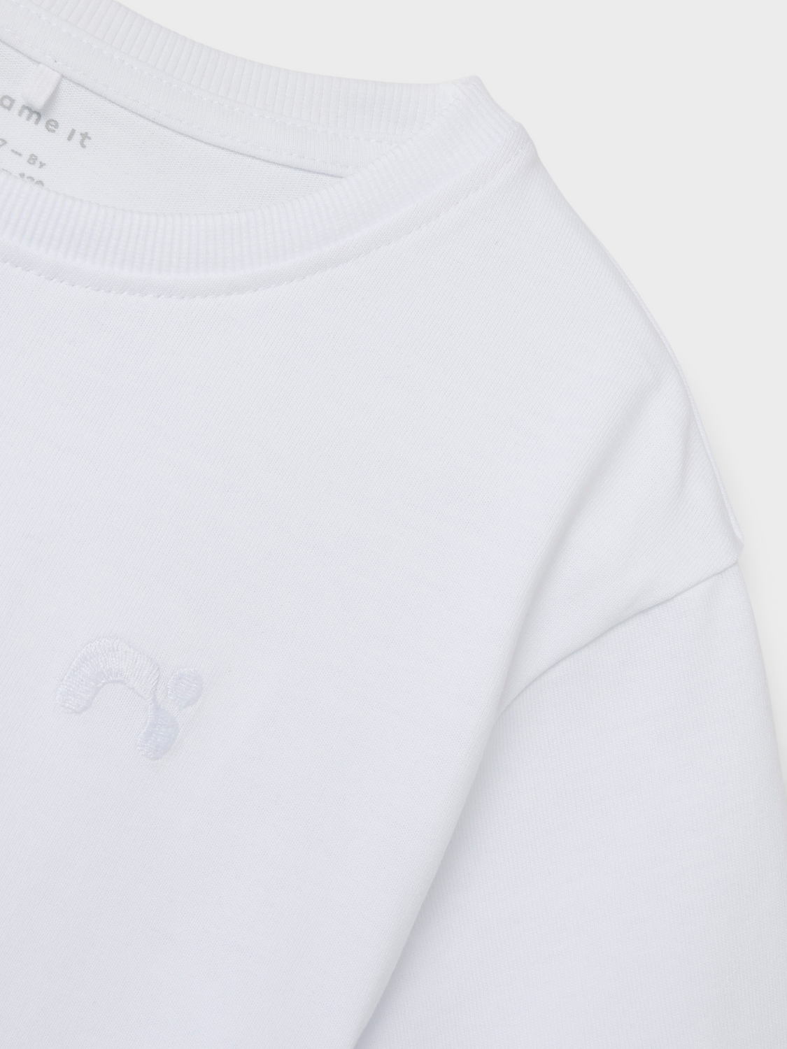 NKMGREG T-Shirts & Tops - Bright White