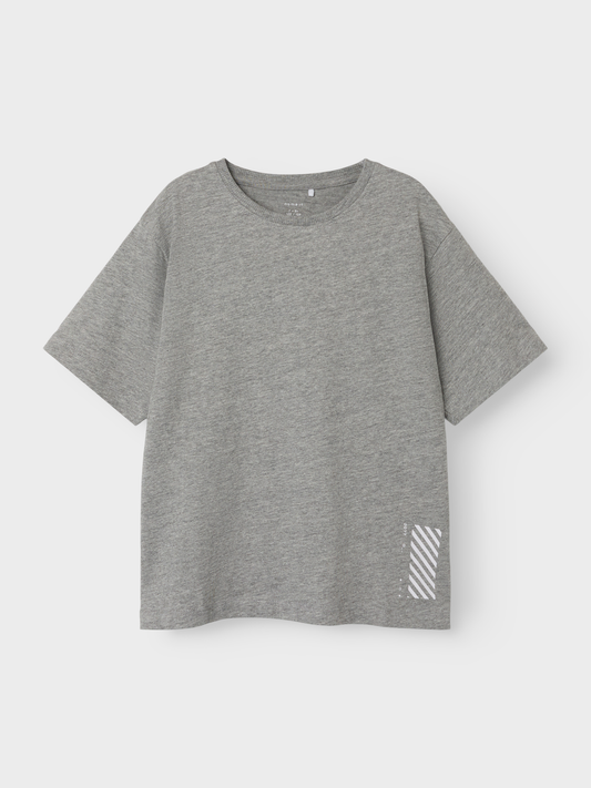 NKMOVAN Top - Grey Melange