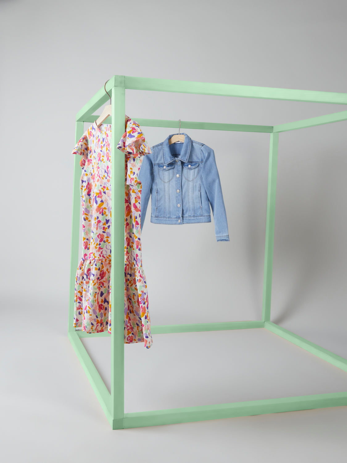 NKFSTAR Outerwear - Light Blue Denim