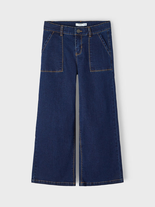 NKFBELLA Jeans - Dark Blue Denim
