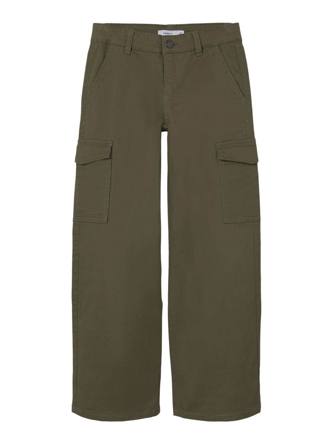 NKFROSE Trousers - Deep Lichen Green