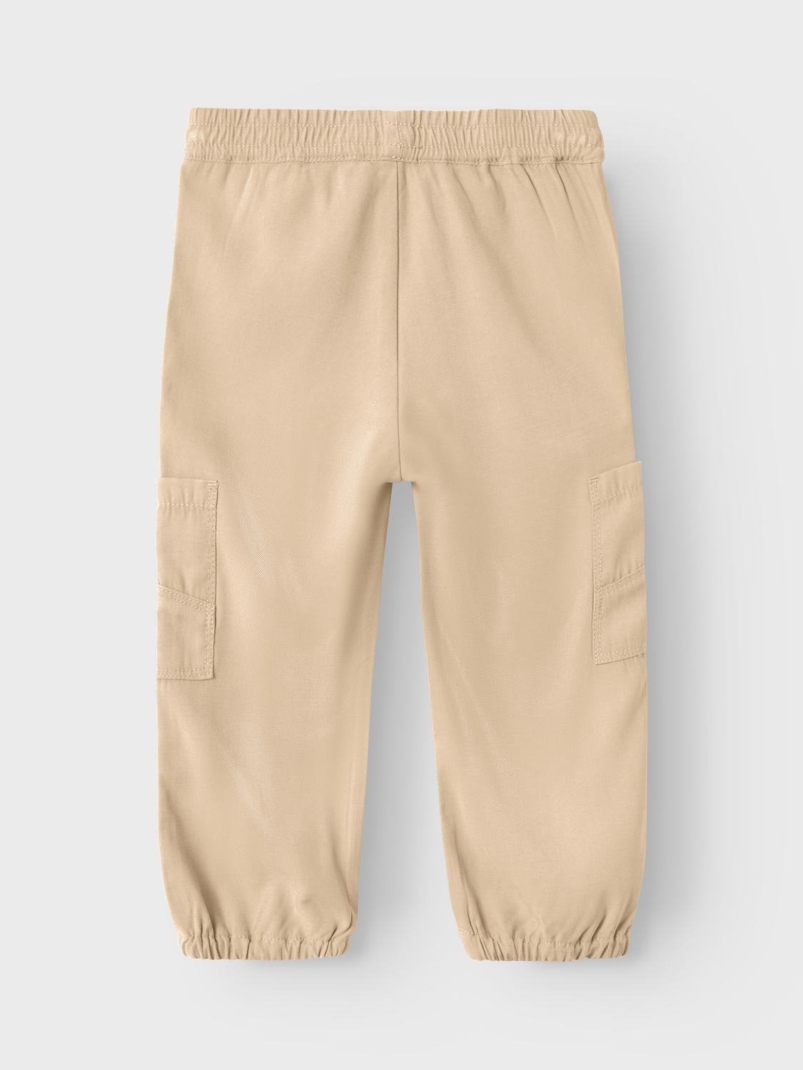 NMFBELLA Trousers - Safari