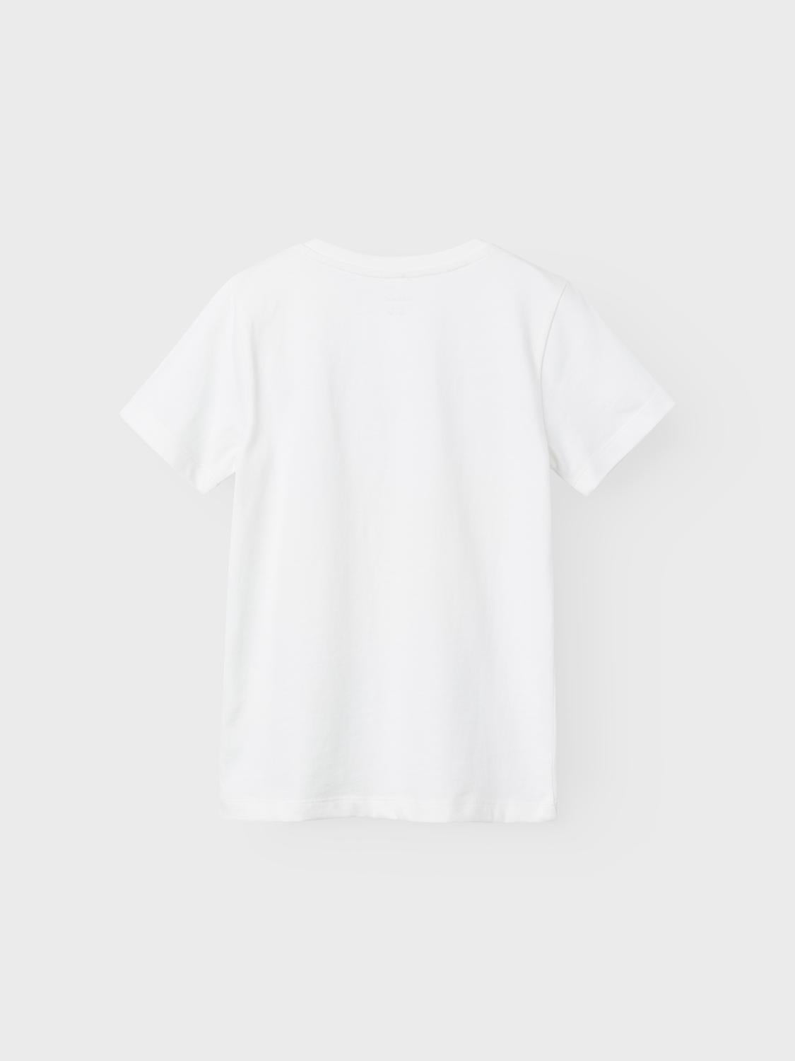 NKMNOISI T-Shirts & Tops - Bright White