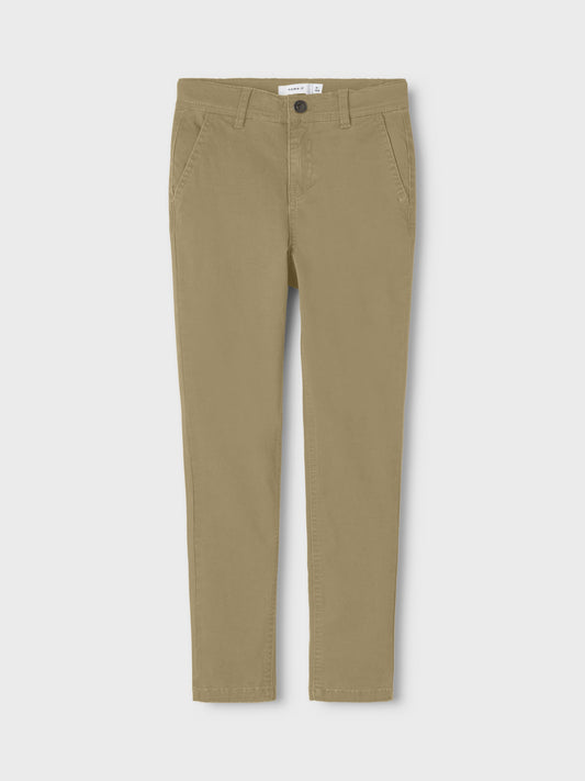 NKMSILAS Pants - Kelp