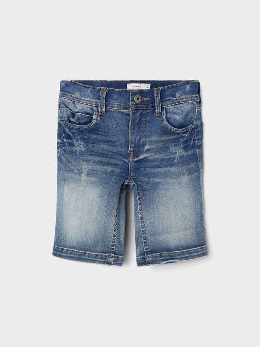 NKMTHEO Shorts - Medium Blue Denim