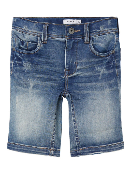 NKMTHEO Shorts - Medium Blue Denim