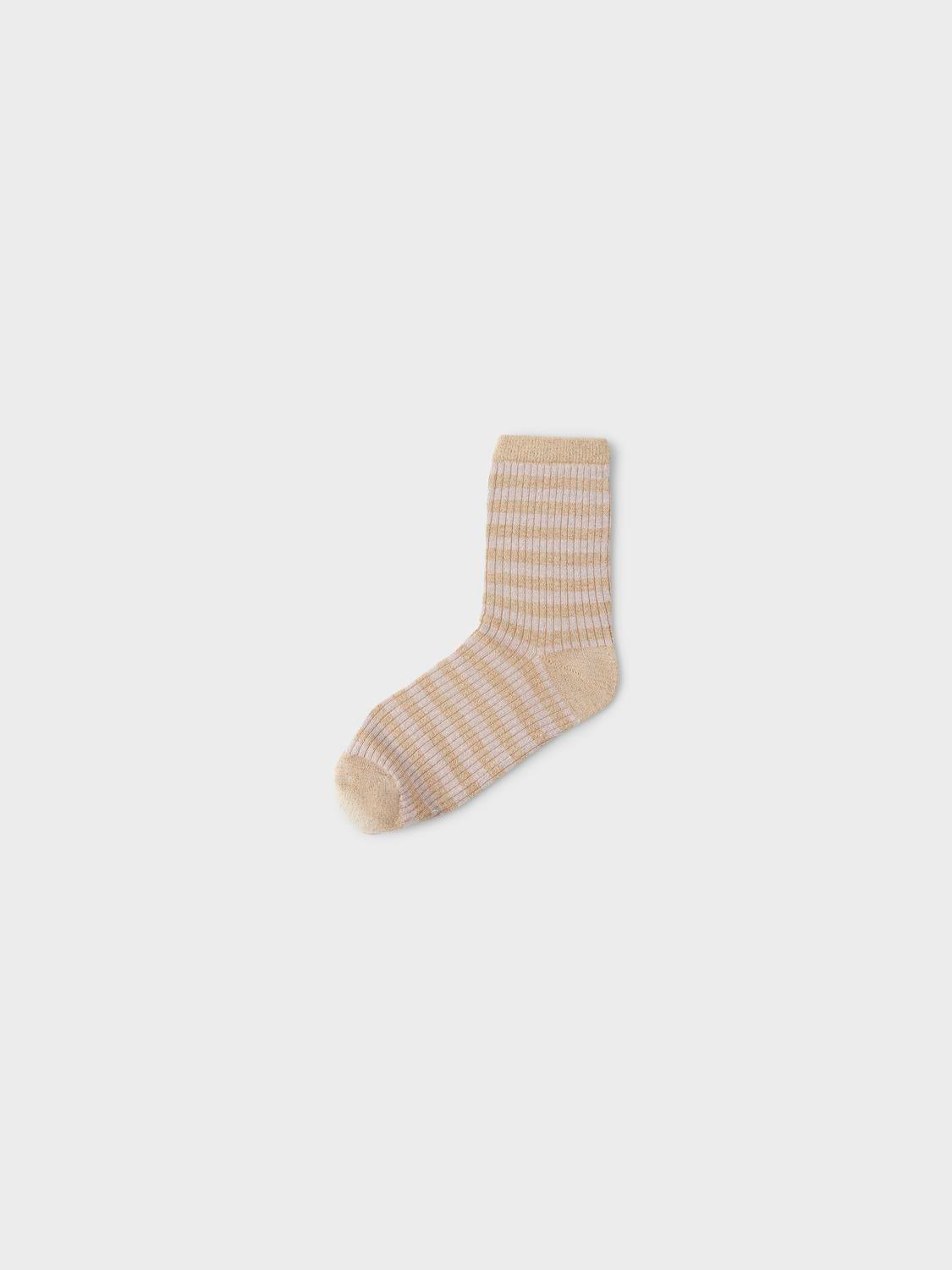 NKFSILVIA Socks - Savannah Tan