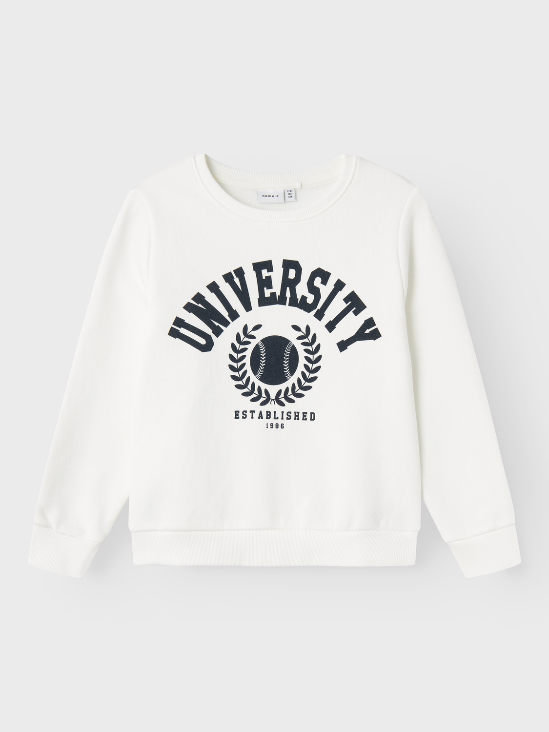 NKNTILLE Sweatshirts - White Alyssum